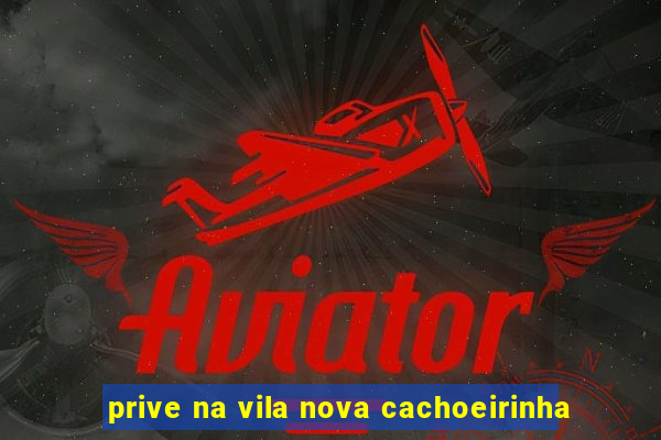 prive na vila nova cachoeirinha