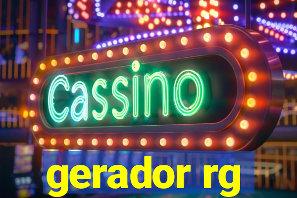 gerador rg