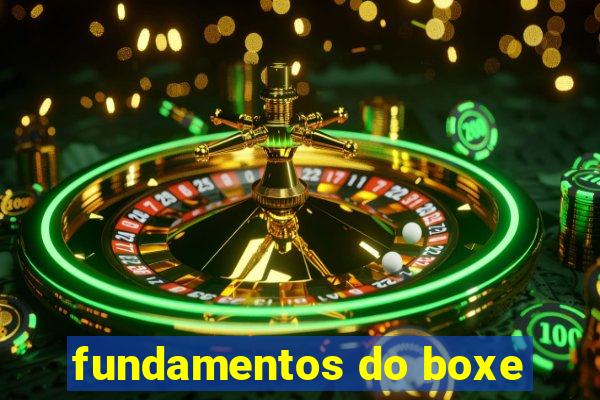 fundamentos do boxe