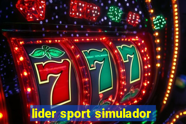 lider sport simulador