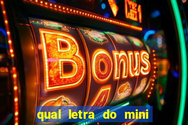 qual letra do mini dolar hoje