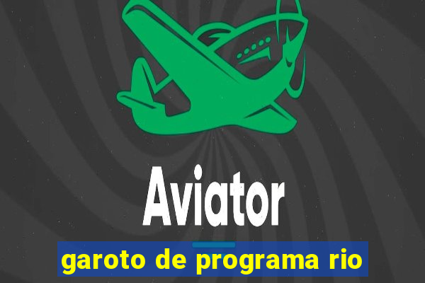 garoto de programa rio