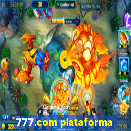 777.com plataforma