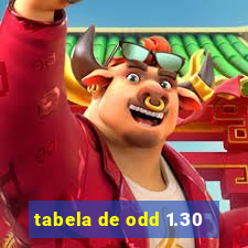 tabela de odd 1.30