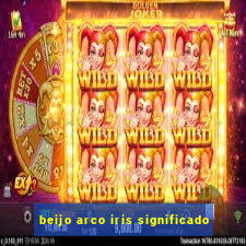 beijo arco iris significado