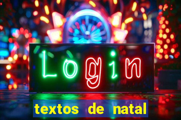 textos de natal para imprimir
