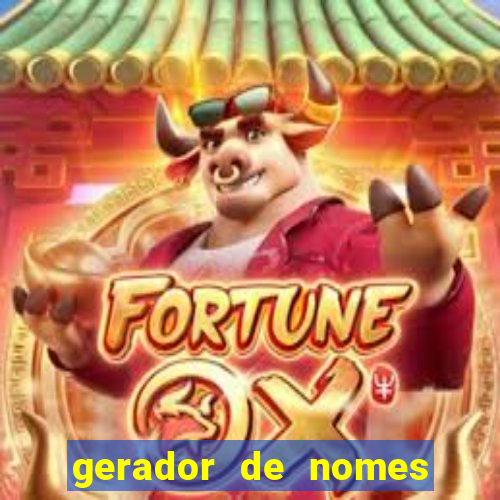 gerador de nomes para jogos