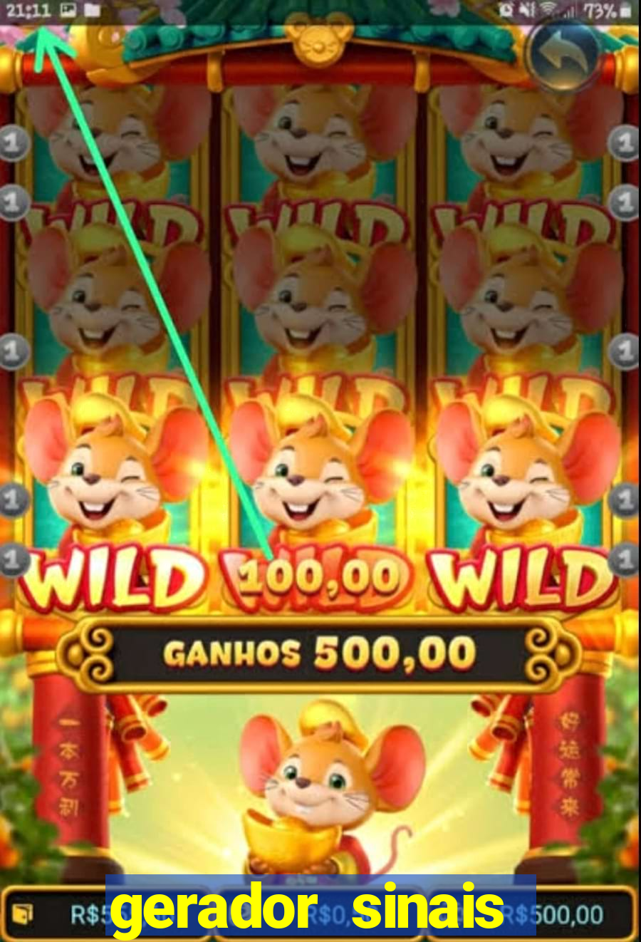 gerador sinais fortune tiger