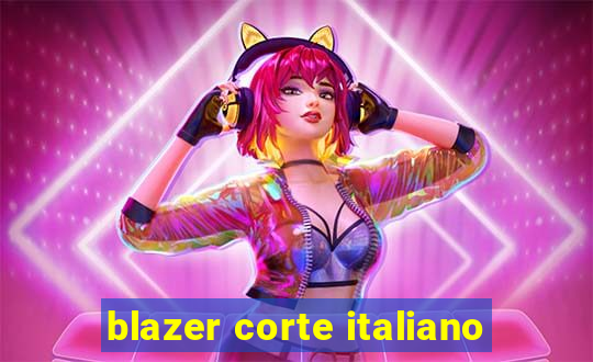 blazer corte italiano