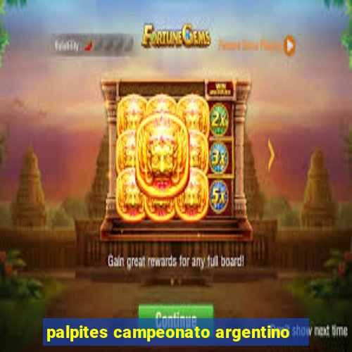 palpites campeonato argentino
