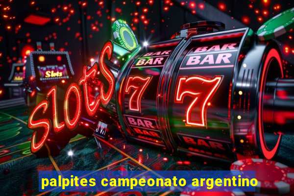 palpites campeonato argentino