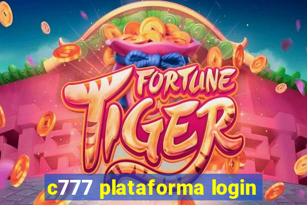 c777 plataforma login