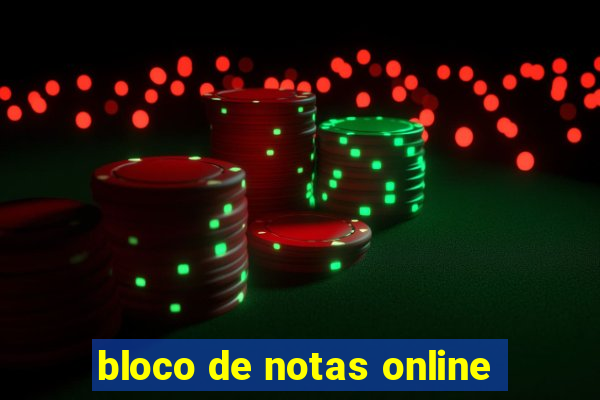 bloco de notas online