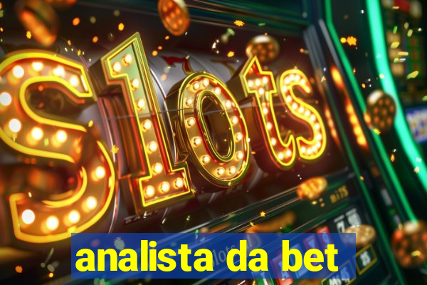 analista da bet