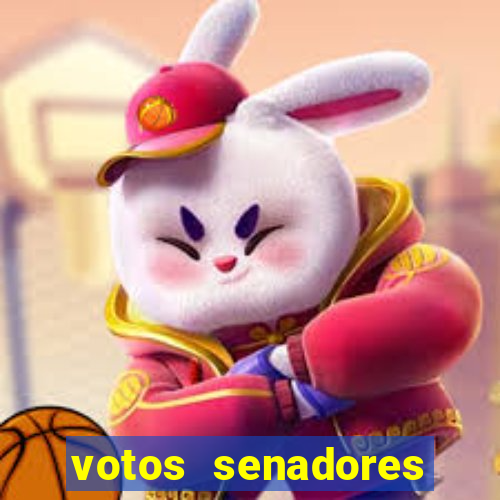 votos senadores impeachment moraes