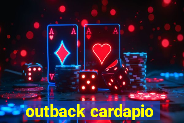 outback cardapio